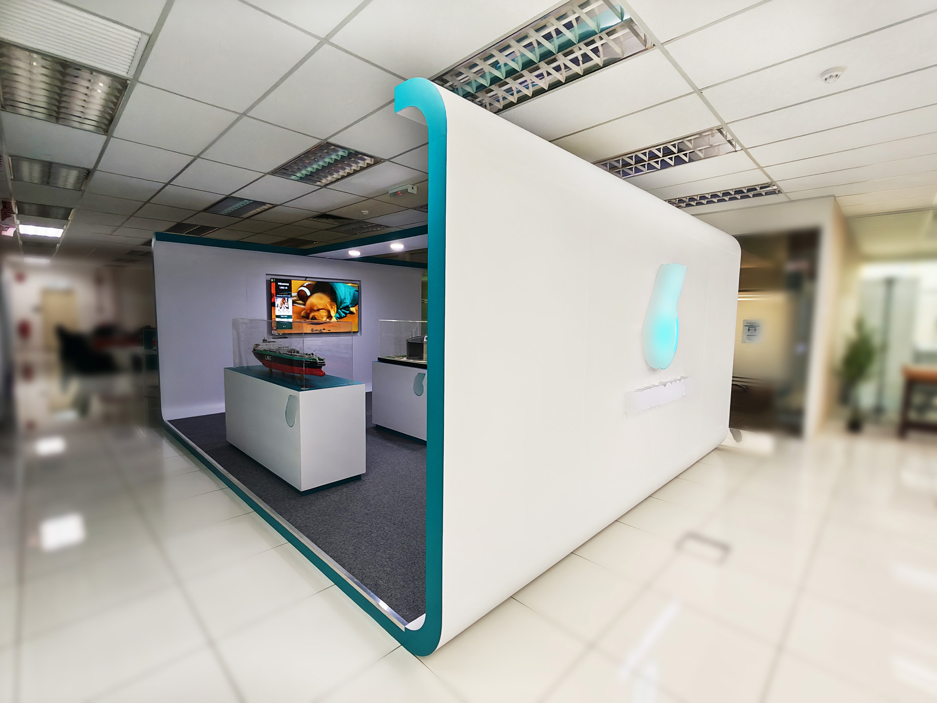PETRONAS permanent display booth Malaysia exhibition execution