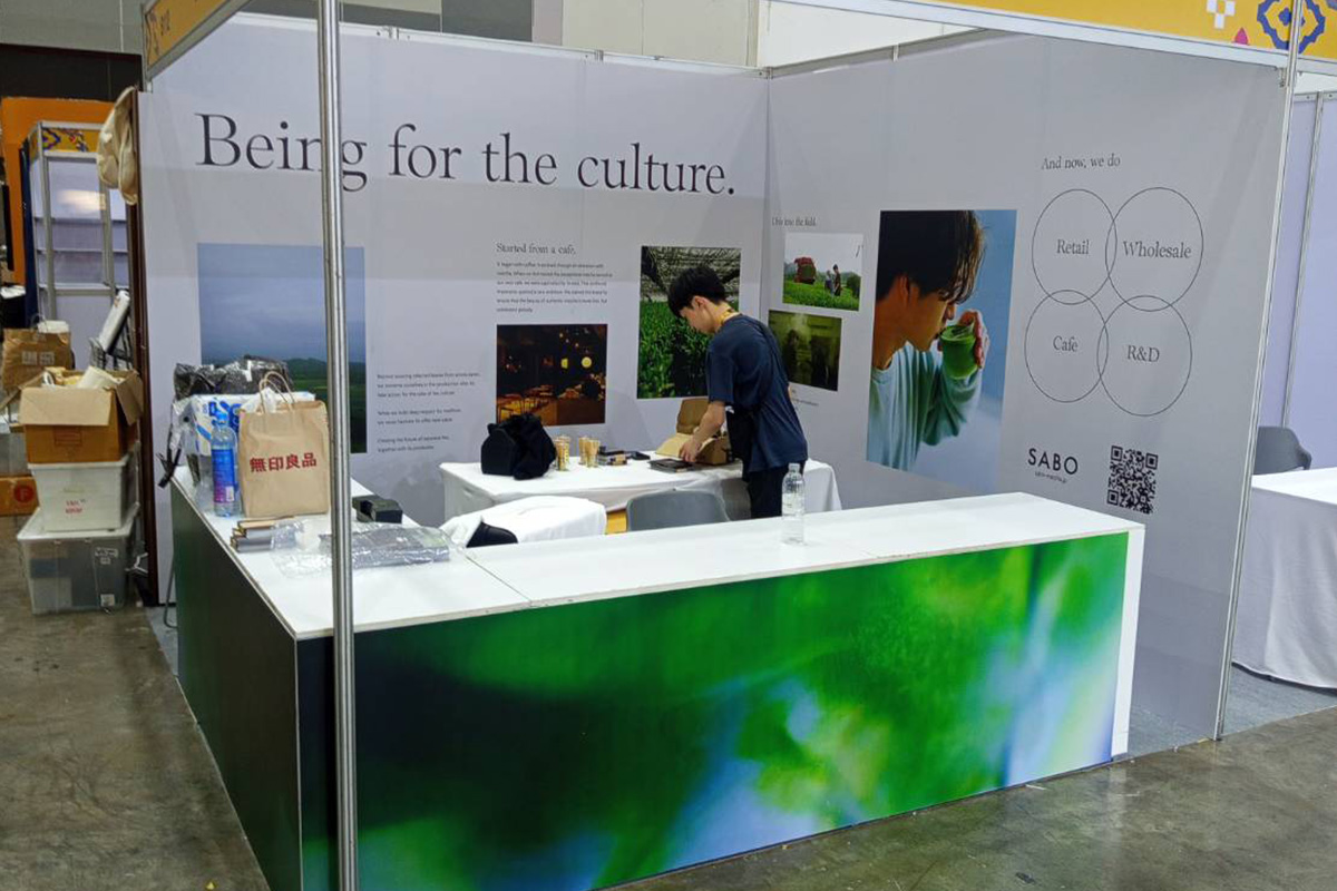Exhibition booth setup in Thailand by KEW·I PROJECTS
