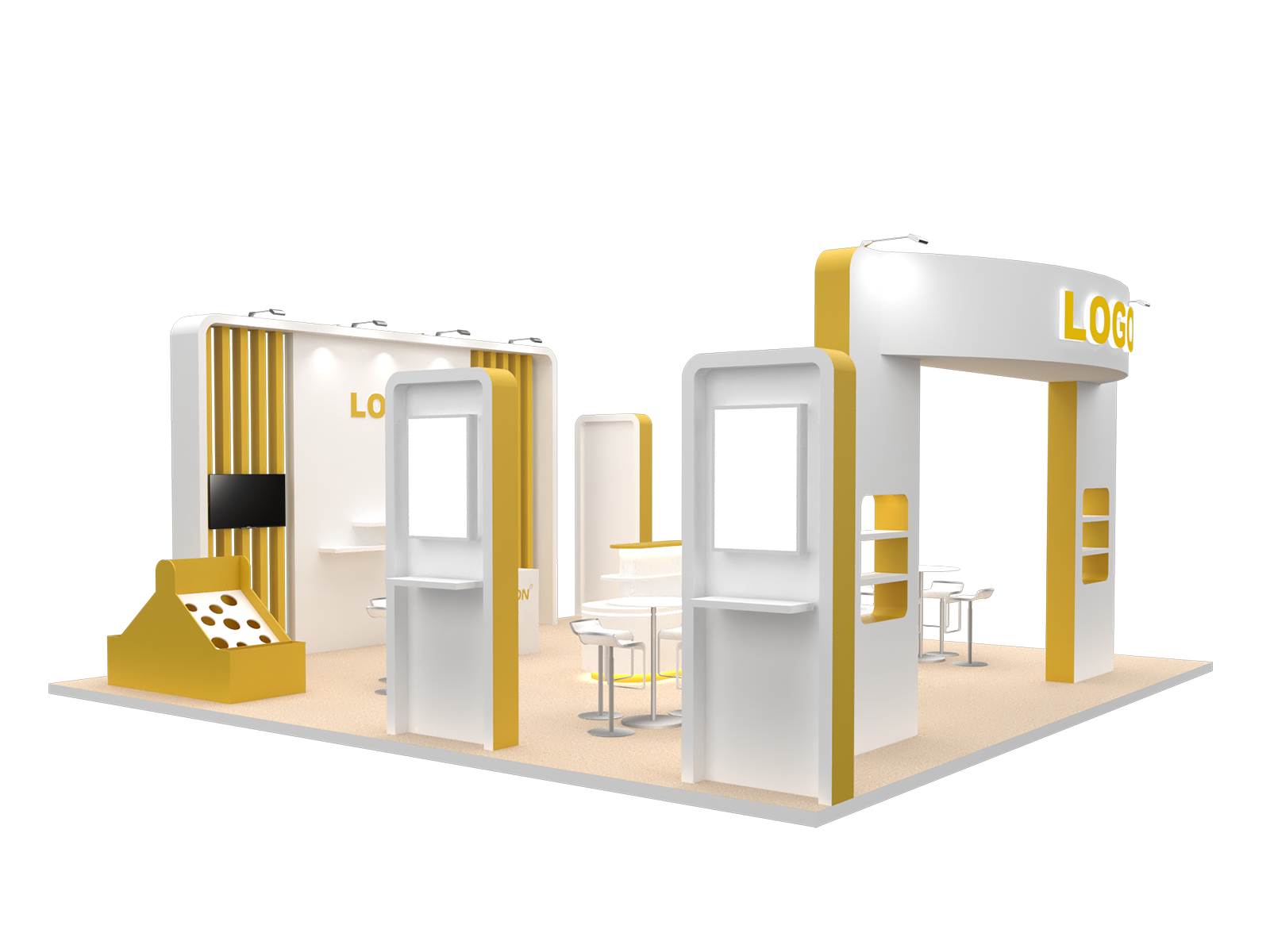 NSC 2026 exhibition booth design in Malaysia by KEW·I PROJECTS