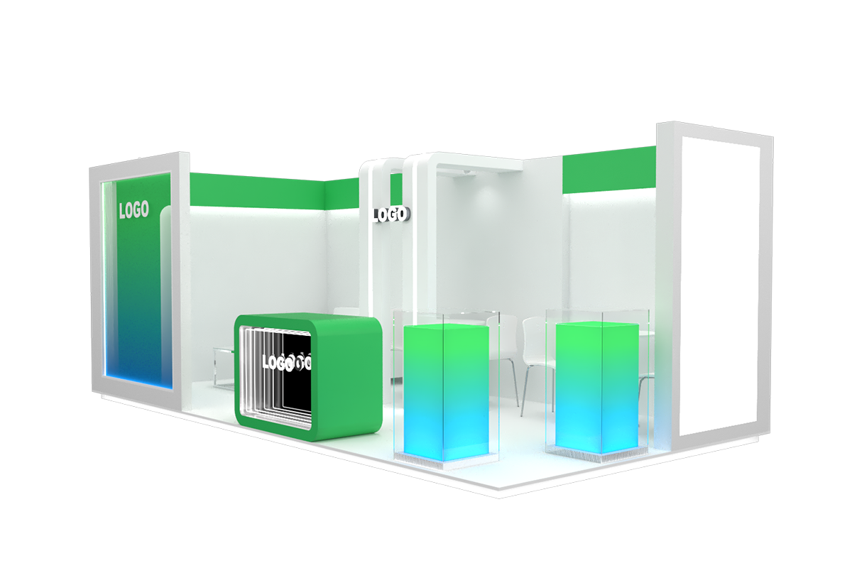 TOKEN2049 exhibition booth design in Singapore by KEW·I PROJECTS